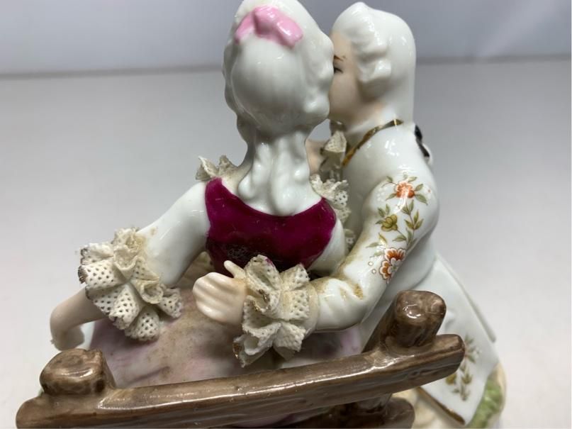 インテリア小物 置物 洋風 加藤工芸 西洋人形 陶器 人形 フィギュリン