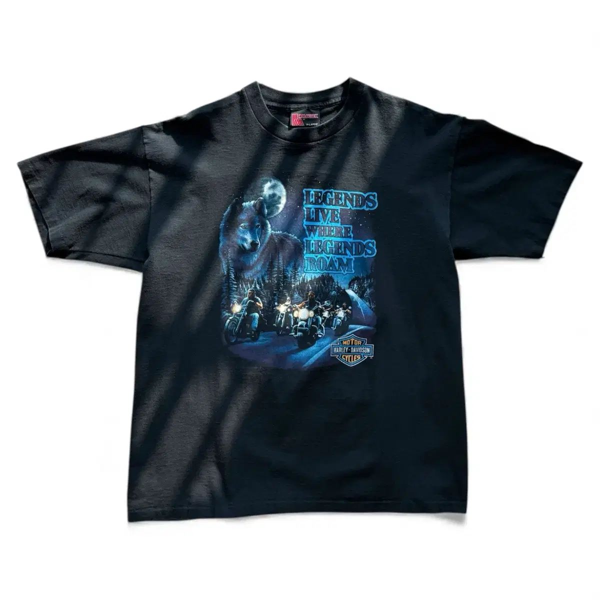 1991 USA ハーレーダビッドソン wolf Tシャツ 【公式通販】