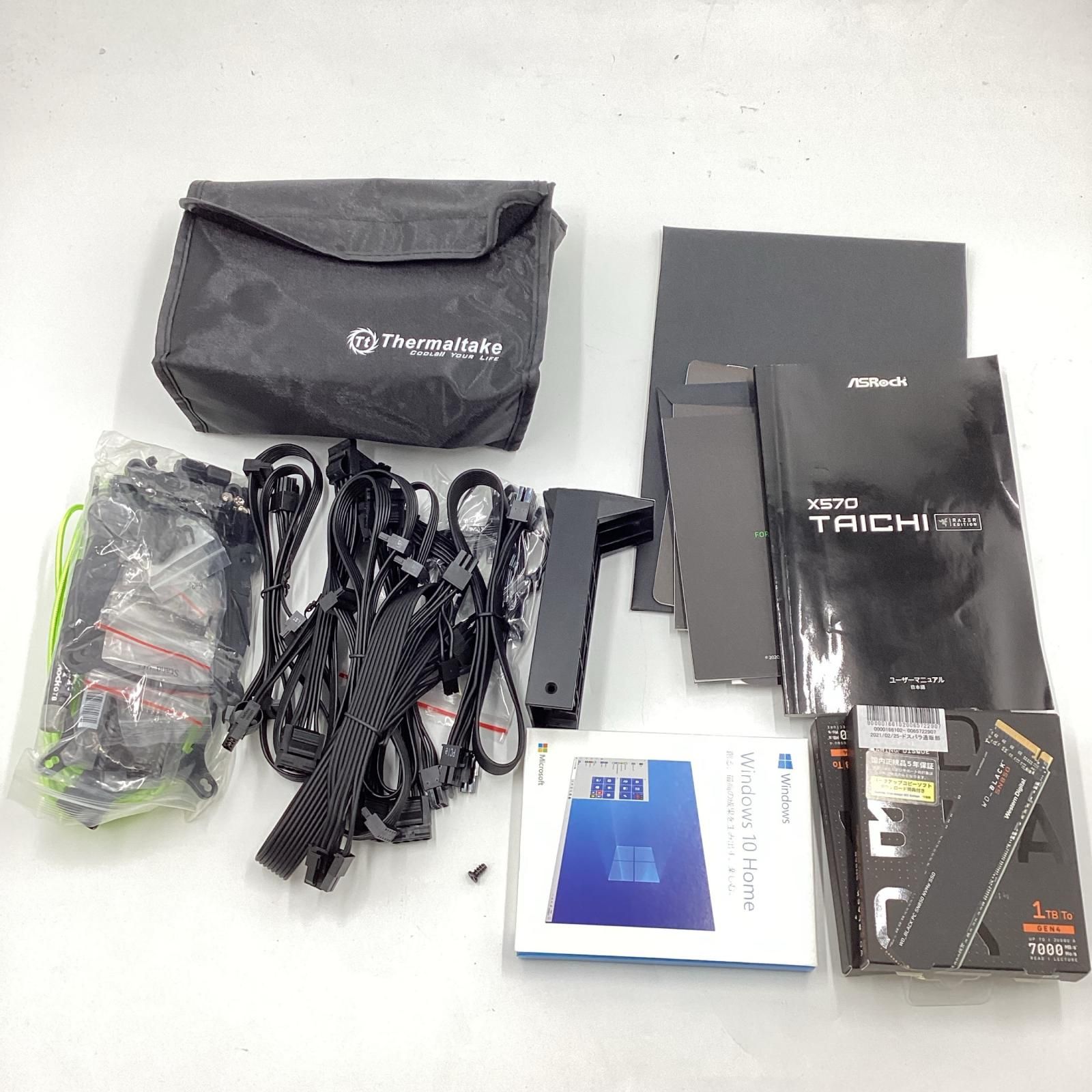 自作PC AMD Ryzen 9 3950X 16-Core 64GB M.2 SSD 1TB RTX 3080 美品