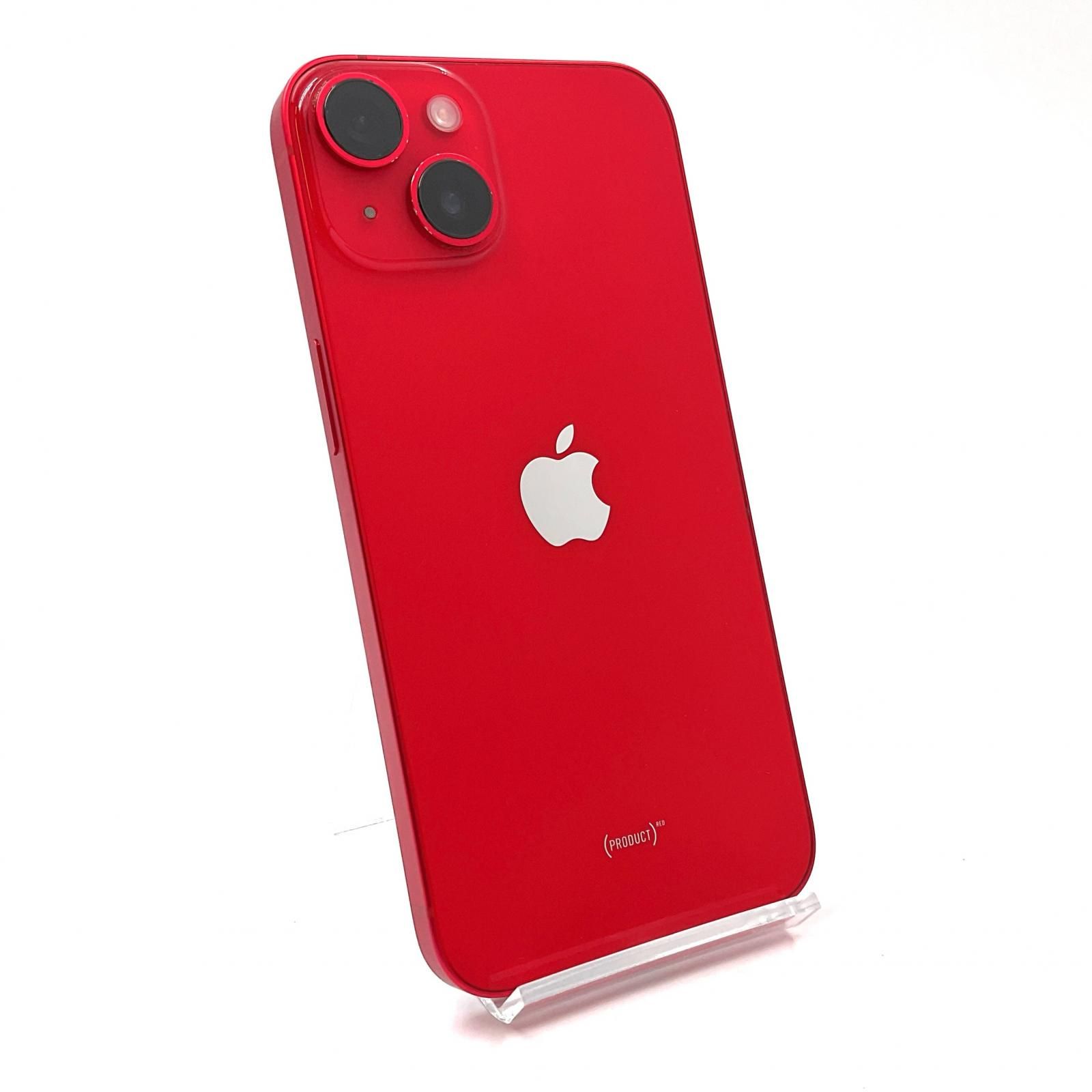 iPhone 14 128GB (PRODUCT)RED au 動作確認済 85%【全額返金保証