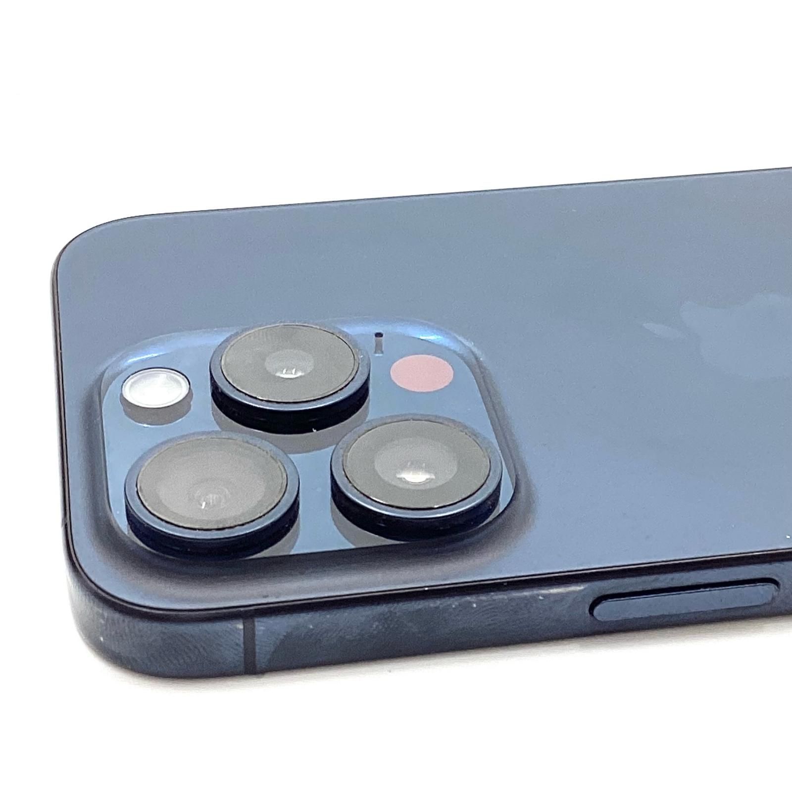 iPhone 15 Pro 256GB ブルーチタニウム SIMフリー 白ロム 動作確認済 