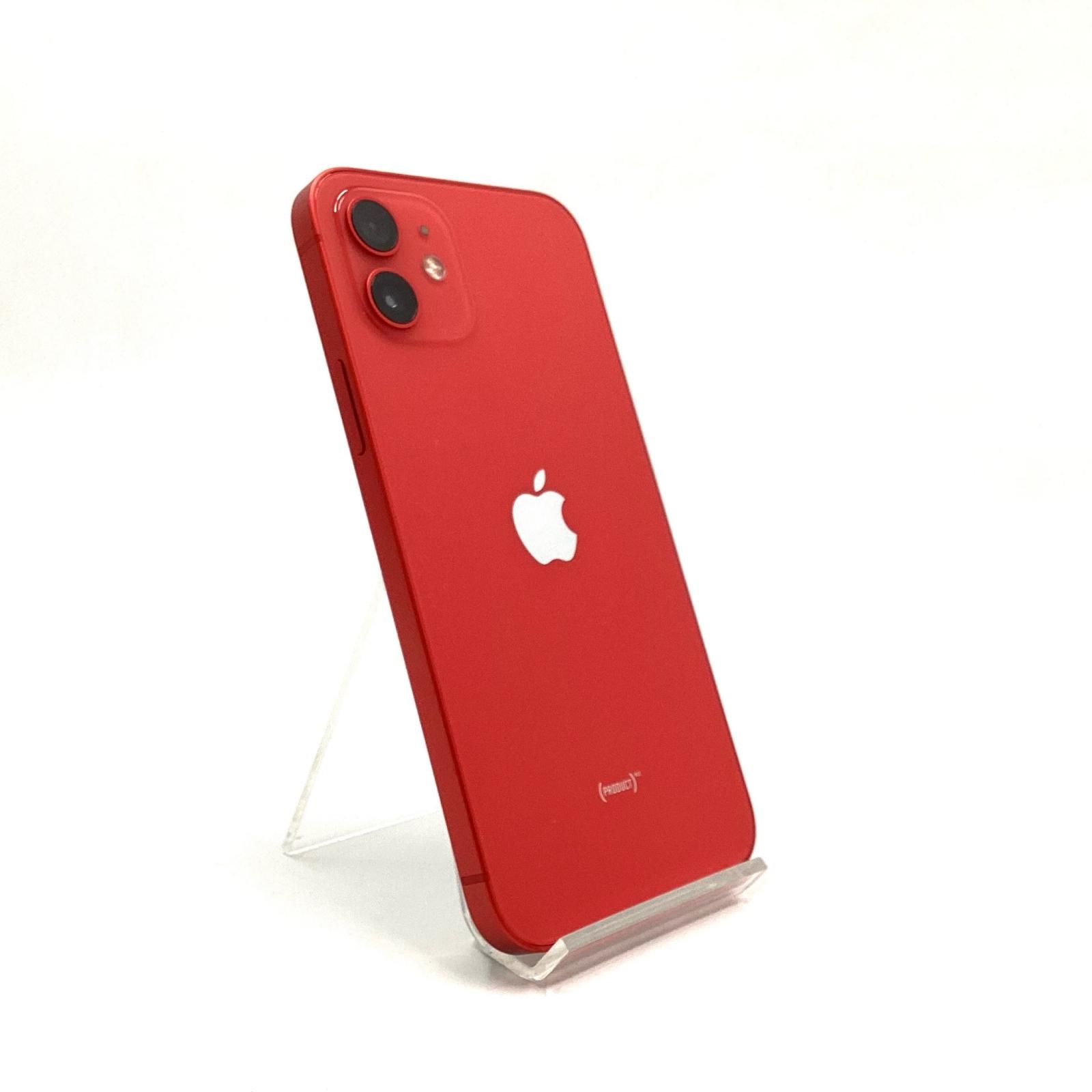 iPhone 12 128 GB PRODUCT RED docomo SIMフリー 白ロム 75