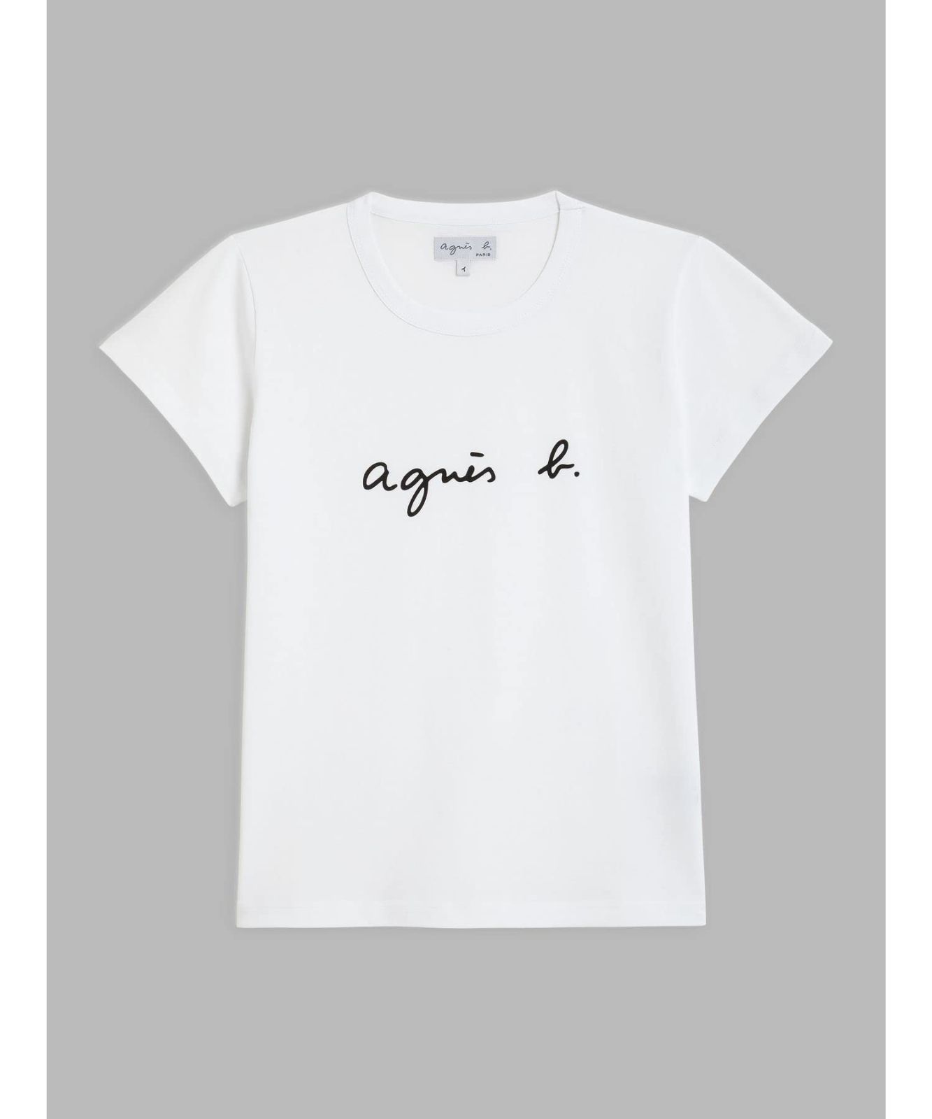 商品 agnes b. アニエスべー ロゴ Tシャツ 半袖 S 137 TS レディース