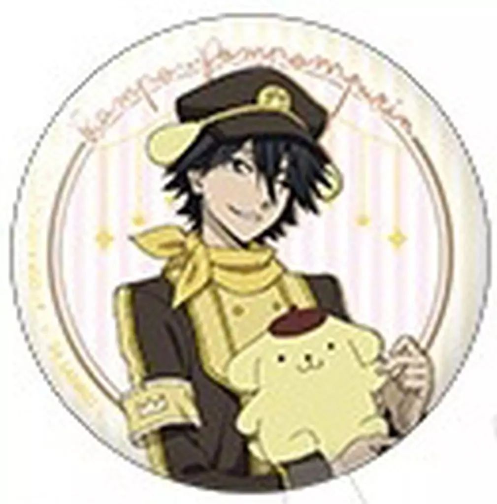 文豪ストレイドッグス 文スト 江戸川乱歩 サンリオ 缶バッジ 文豪ストレイドッグス 文スト 江戸川乱歩 サンリオコラボ 缶バッジ