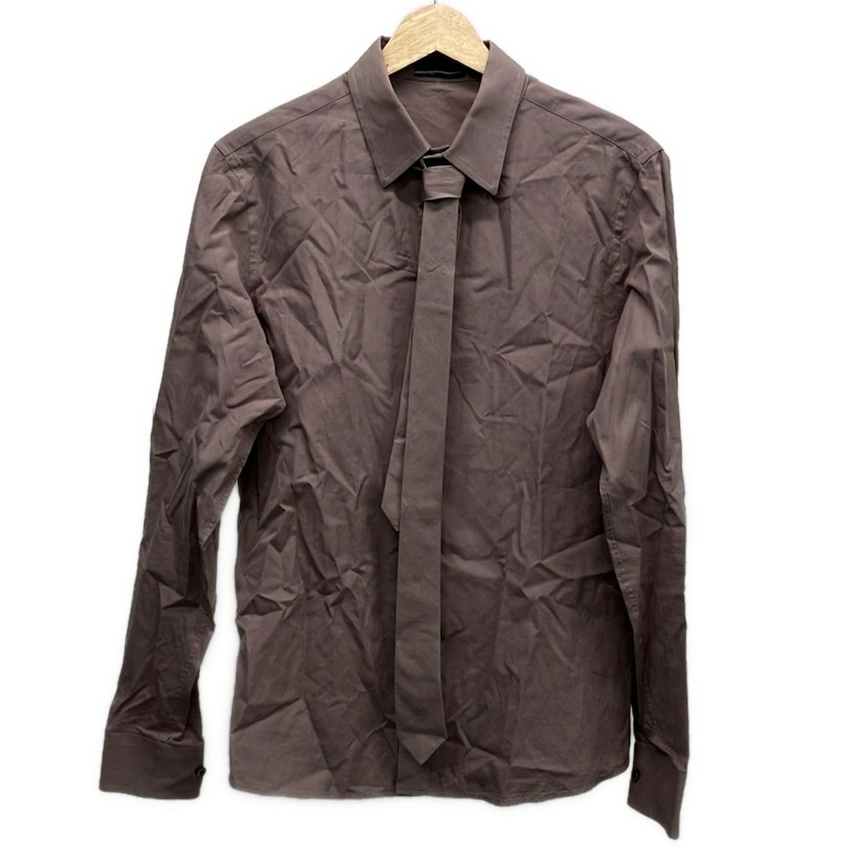 LAD ラッドミュージシャン 長袖シャツ サイズ46 XL メンズ パープル