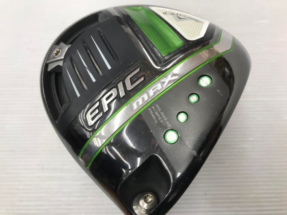 【中古】Callaway Epic MAX ドライバー Diamana40 S キャロウェイ EPIC MAX 10.5度 Diamana 40 for Callaway(EPIC MAX) S