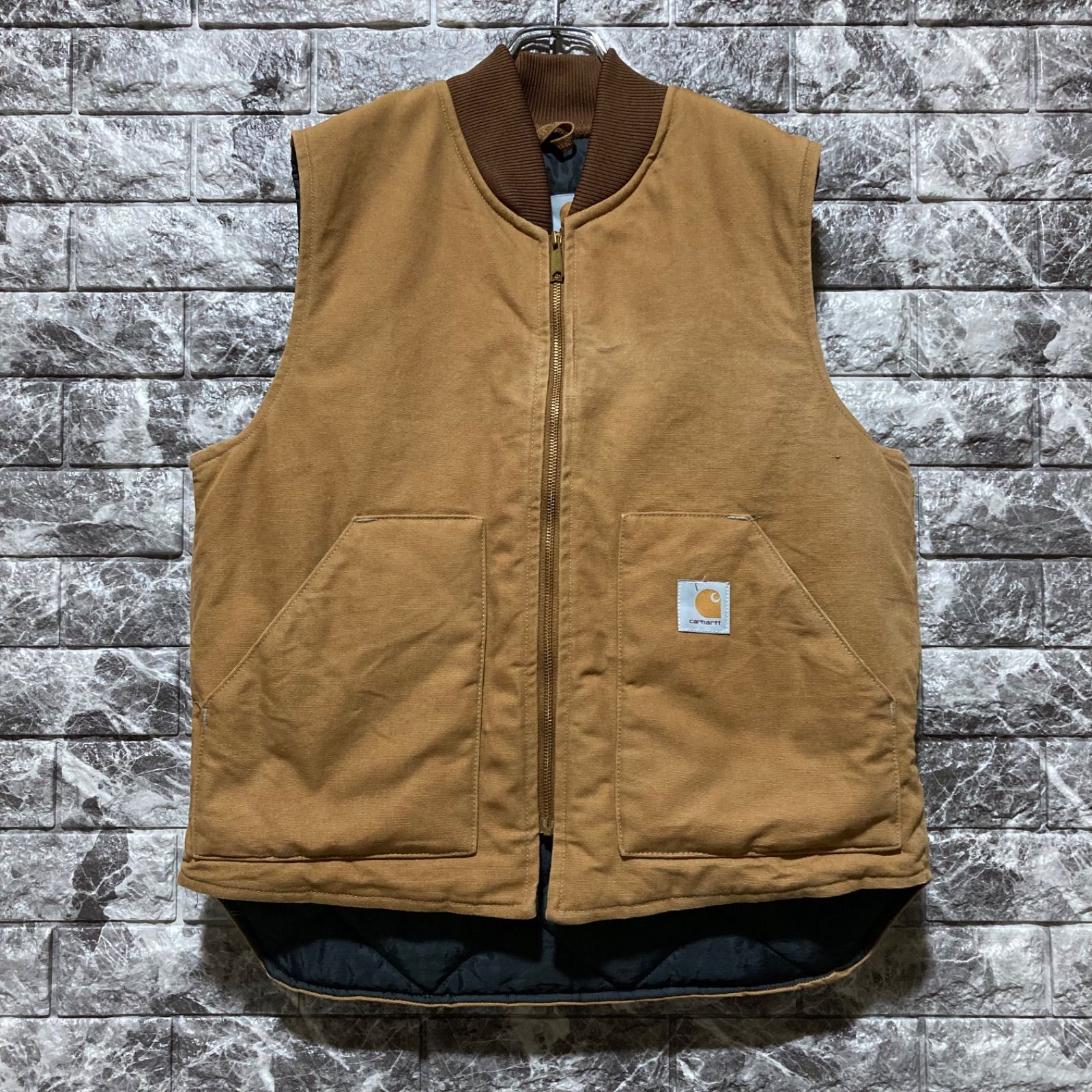 Carhartt カーハート　ダックベスト　腰ゴム 腰ゴム］90's USA製 carhartt”カーハート”ダック ベスト | Rico clothing