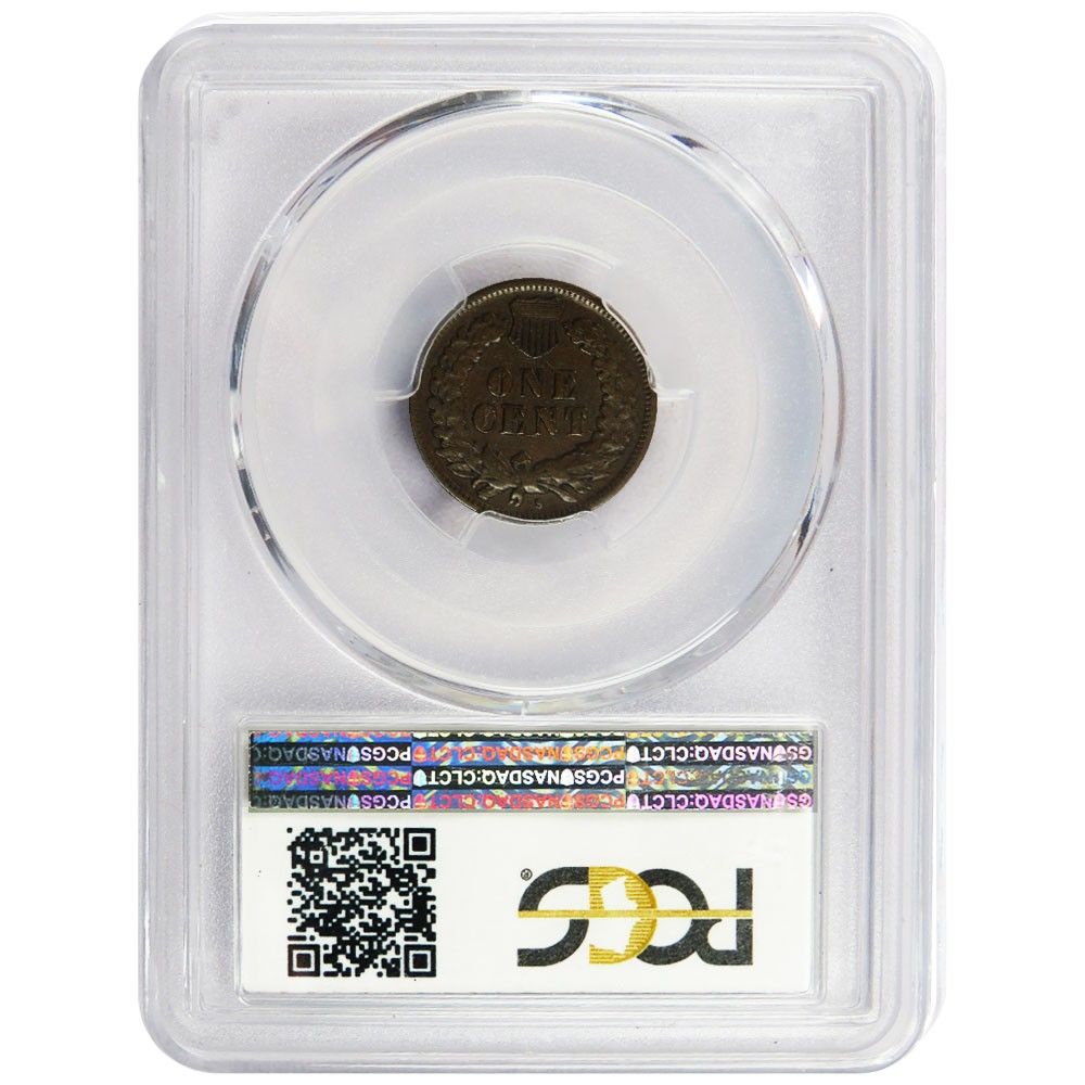 1908 S Indian Cent 1 c PCGS VF 35 Blue Label