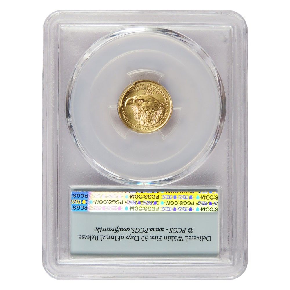 2025 5 American G Eagle 1 10 oz PCGS MS 69 Mint Error FS Flag Label