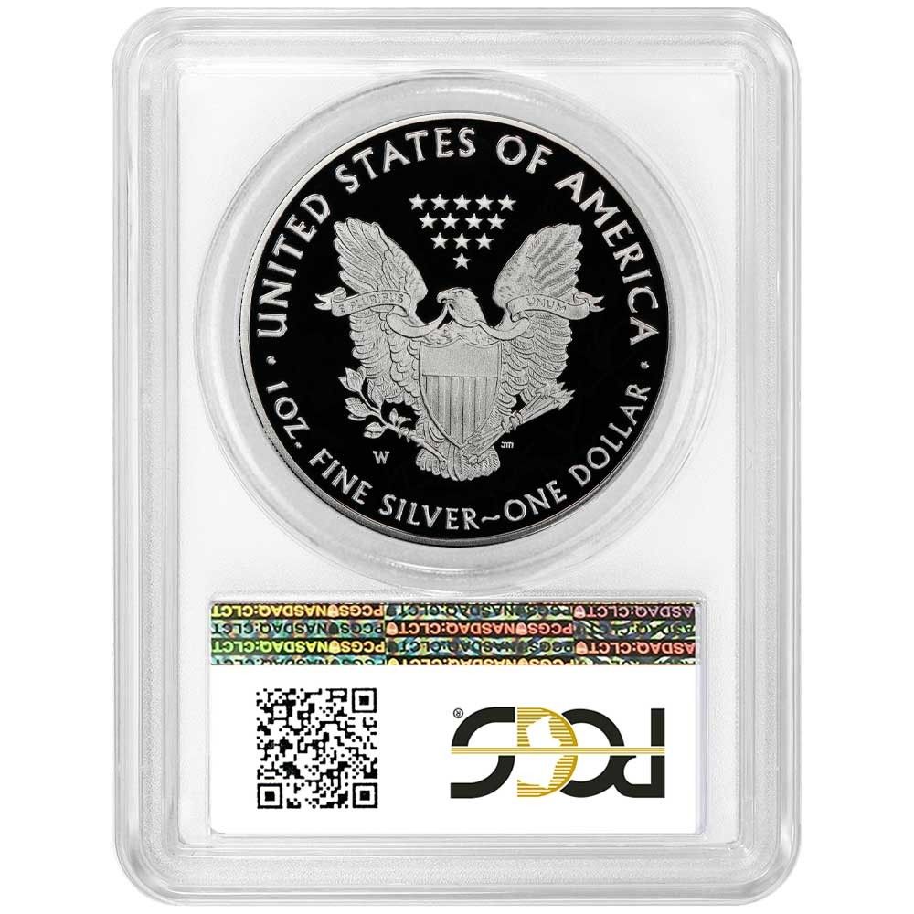 2019 W Proof 1 American Silver Eagle Congratulations Set PCGS FDOI