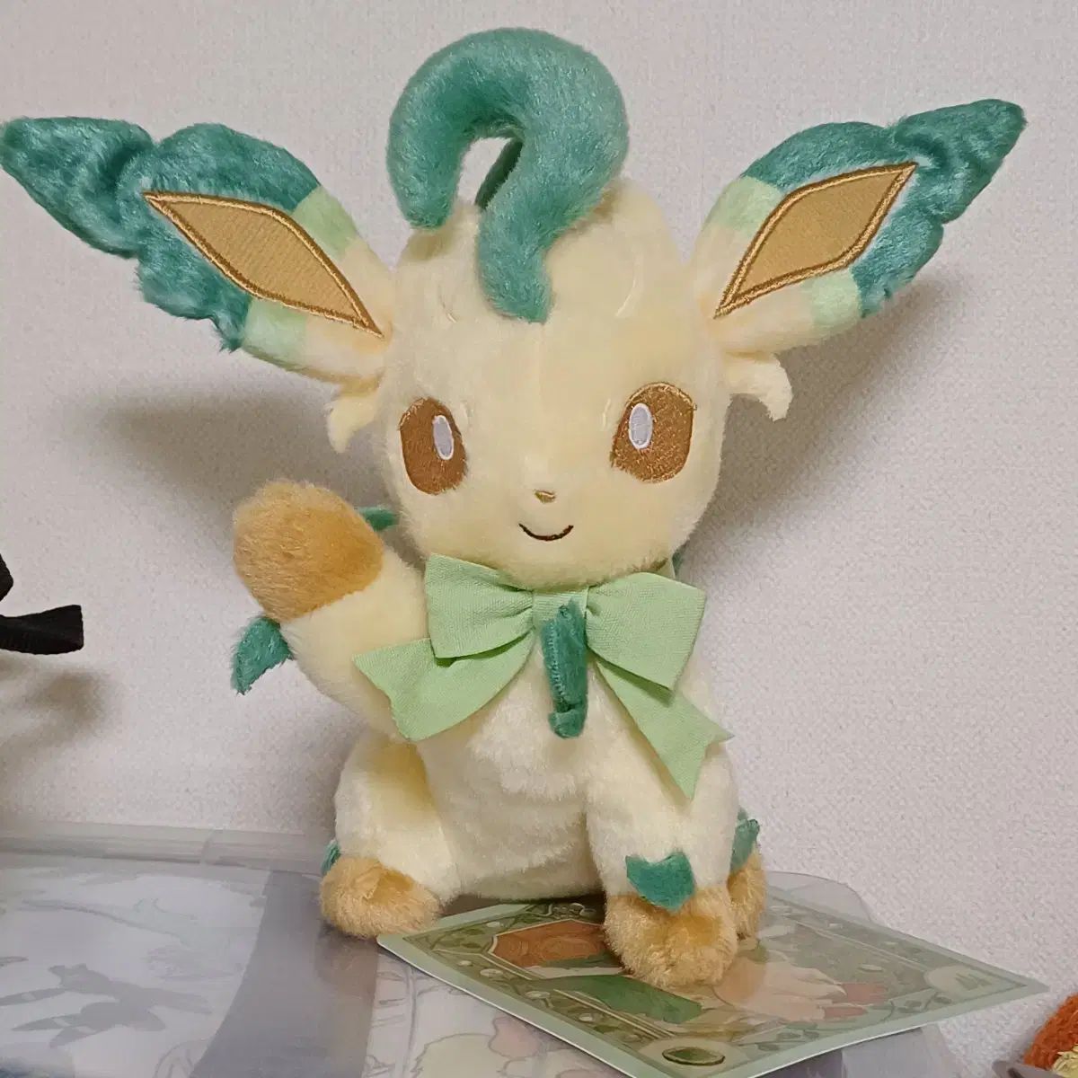 ポケモンセンター イーブイ リーフィアぬいぐるみ