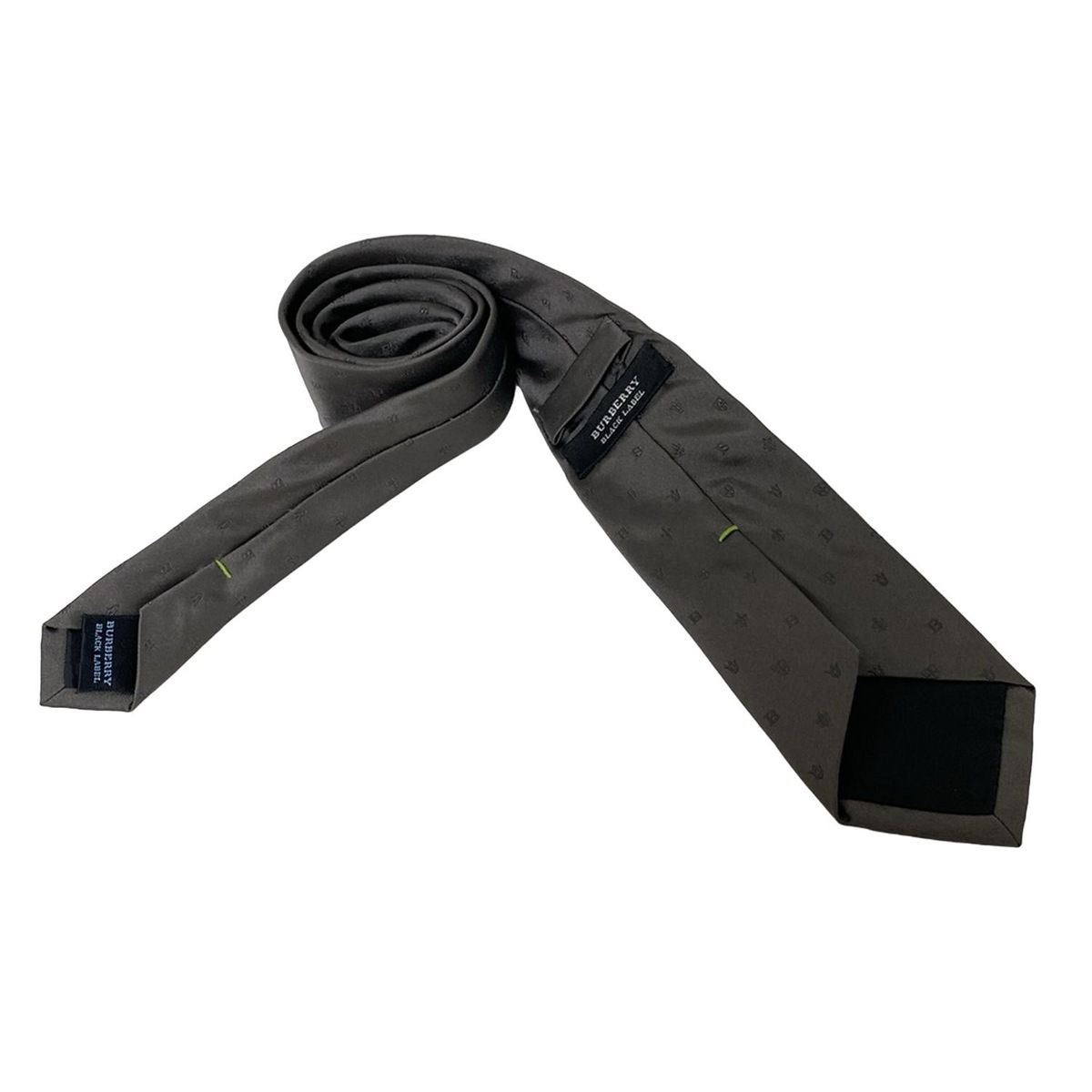 Burberry Black Label バーバリーブラックレーベル ネクタイ メンズ - グレーベージュ