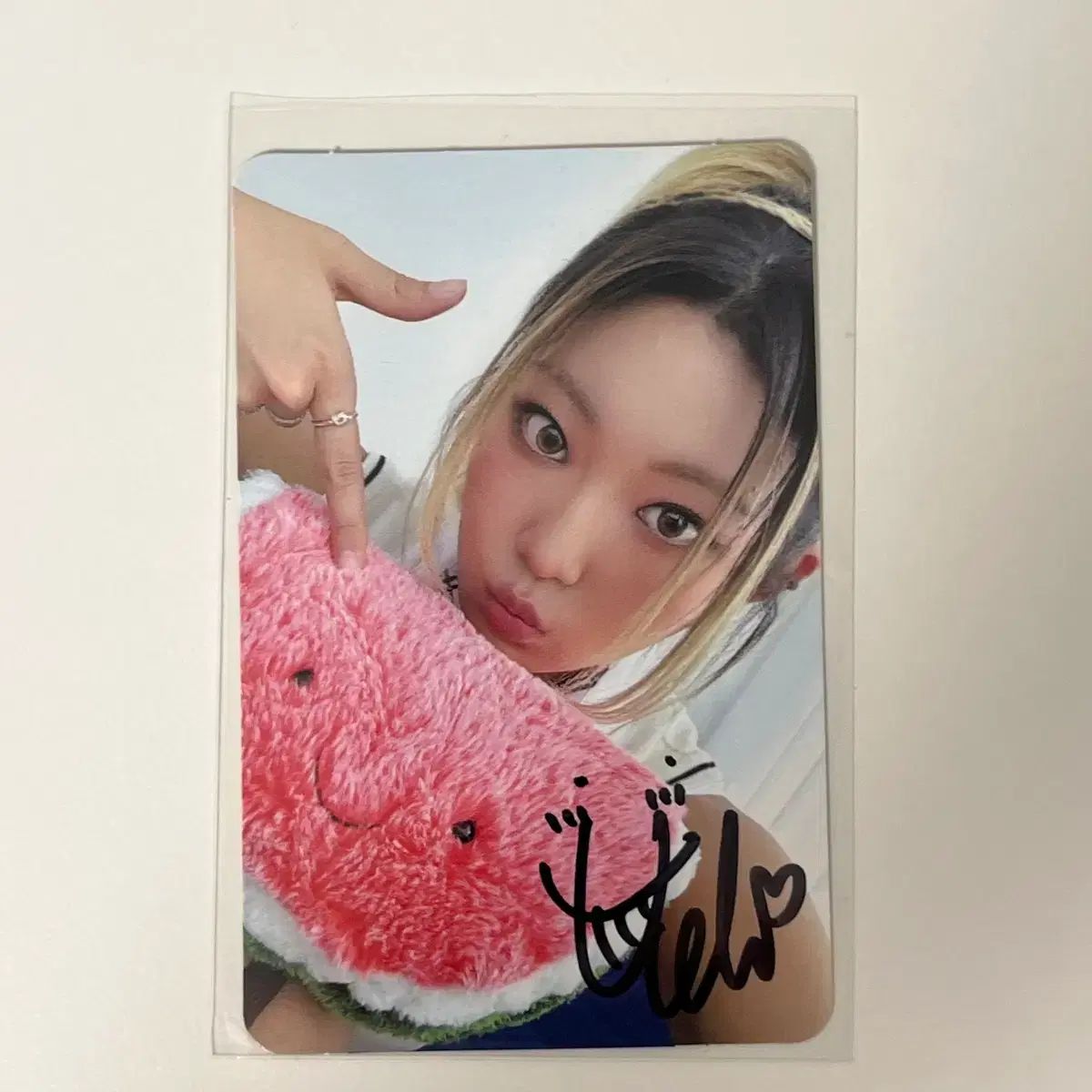 H1-KEY（ハイキー） イェル サイン トレカ - メルカリ