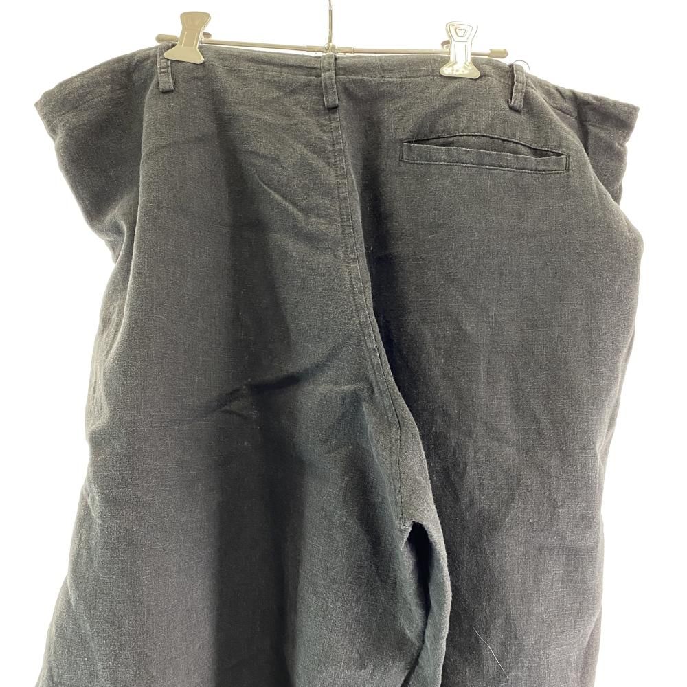 【中古】alvana LINEN OVER EASY PANTS ブラック サイズ3 アルヴァナ[17][240017741445] 中古】alvana LINEN OVER EASY PANTS ブラック サイズ3 アルヴァナ[17
