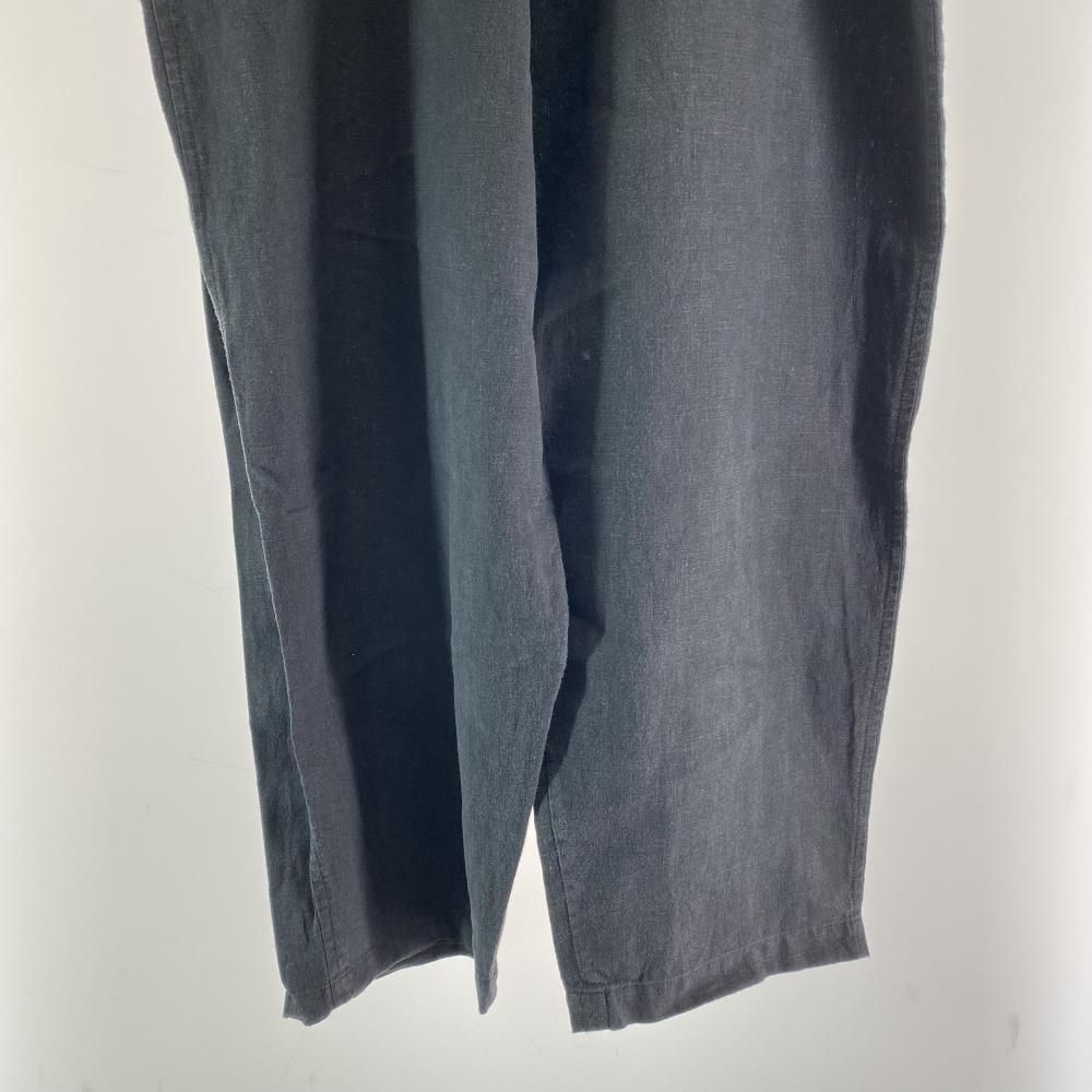 中古】alvana LINEN OVER EASY PANTS ブラック サイズ3 アルヴァナ[17