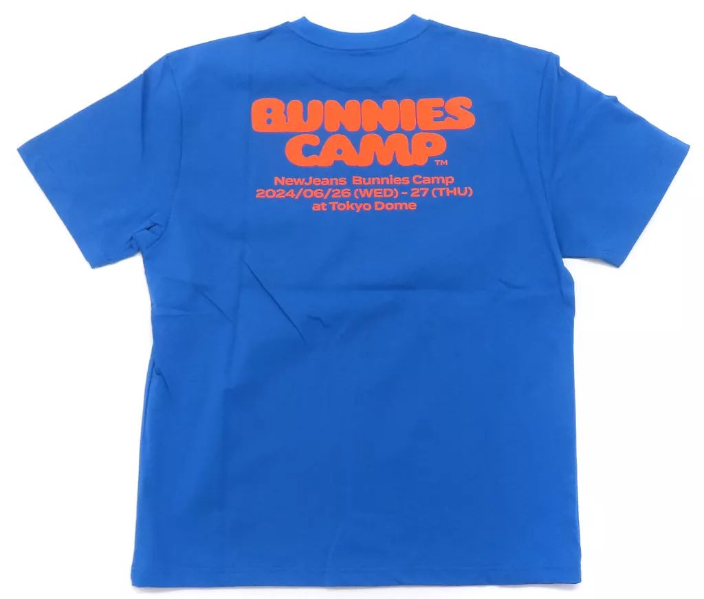中古】Tシャツ NewJeans Tシャツ ブルー XLサイズ 「NewJeans Fan