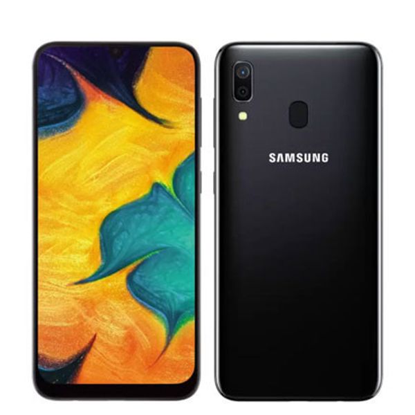 中古】 SCV43 Galaxy A30 ブラック SIMフリー 本体 au スマホ