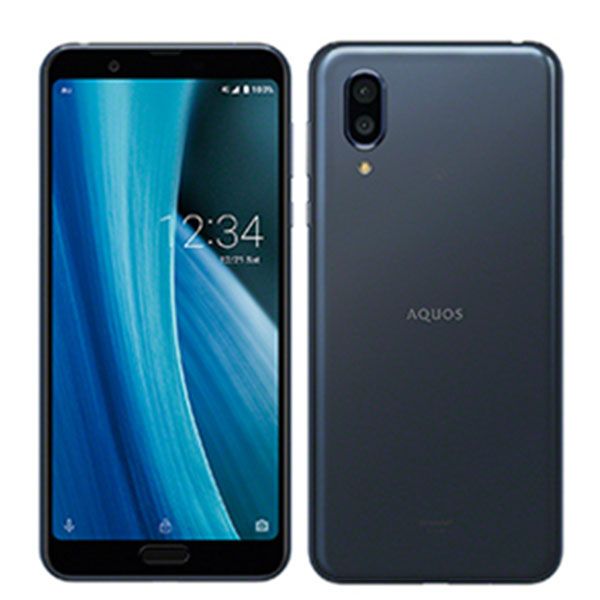  【中古】 SHV46 AQUOS sense3 plus サウンド クラッシィブルー SIMフリー 本体 au スマホ ahamo対応 アハモ シャープ【送料無料】 shv46bl7mtm スマートフォン本体