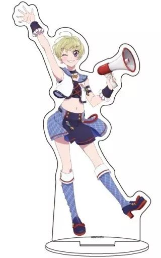 【中古】アクリルスタンド・アクリルパネル 10.服部ユウ(描き下ろしイラスト) キャラアクリルフィギュア 「アイカツ!」