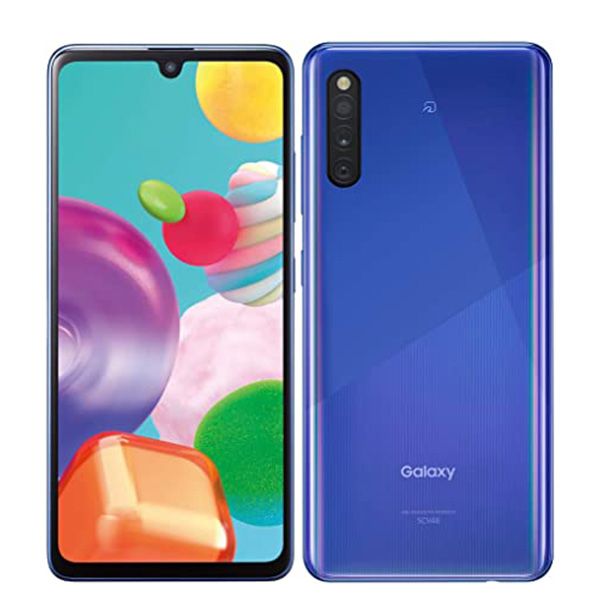 【中古】Samsung Galaxy A41 SC-41A 本体 中古】 SC-41A Galaxy A41 ブルー SIMフリー 本体 ドコモ スマホ