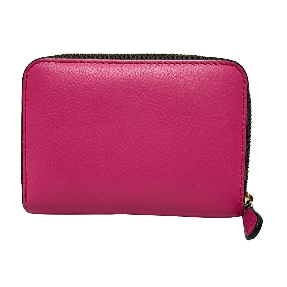 J-MDavidson ジェイ-エムデヴィッドソン コインケース - ピンク ラウンドファスナー レザー