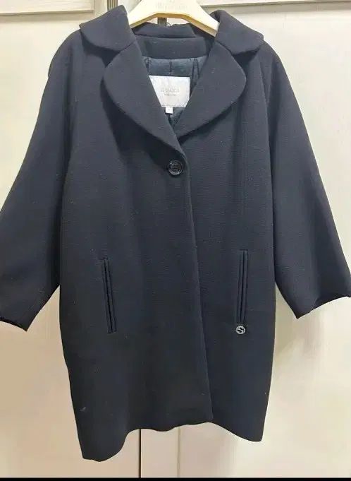 グッチ キッズ ブラック ハーフ コート