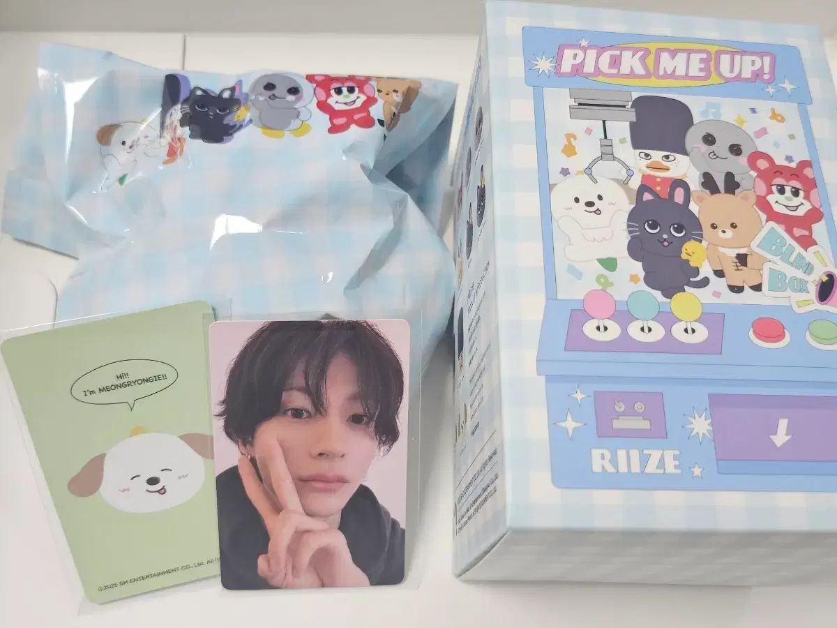 RIIZE（ライズ） 中国 上海 ポップアップ ブラインド ボックス 멍룡