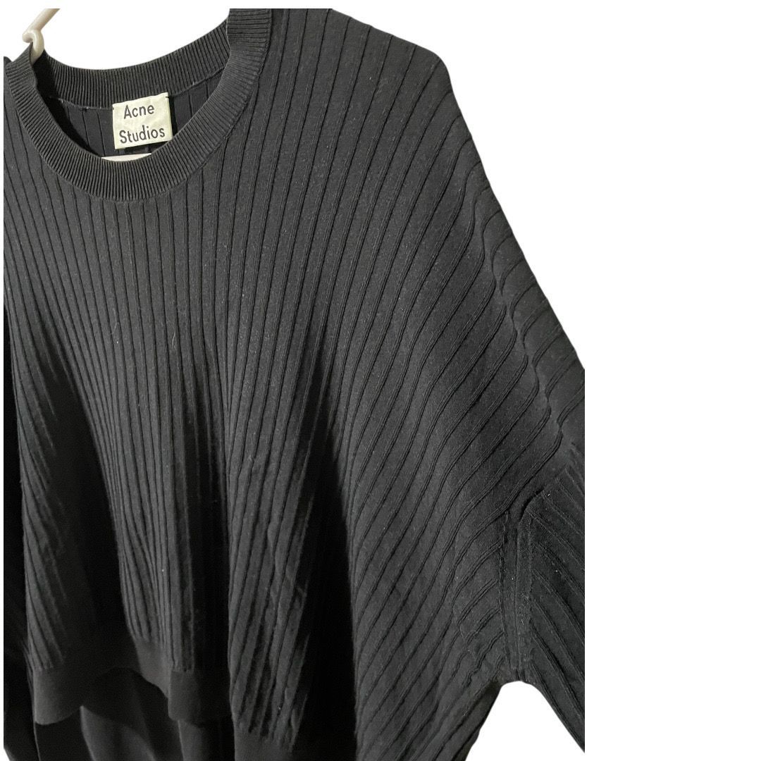 新品　アクネストゥディオズ　トップス Acne Studios（アクネ ストゥディオズ）トップス 黒 ブラック XSサイズ