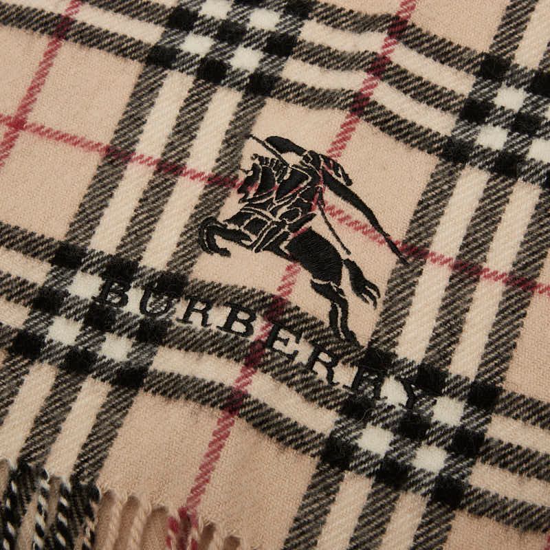 バーバリー ノバチェック ベージュ ウール レディース 1-0243847