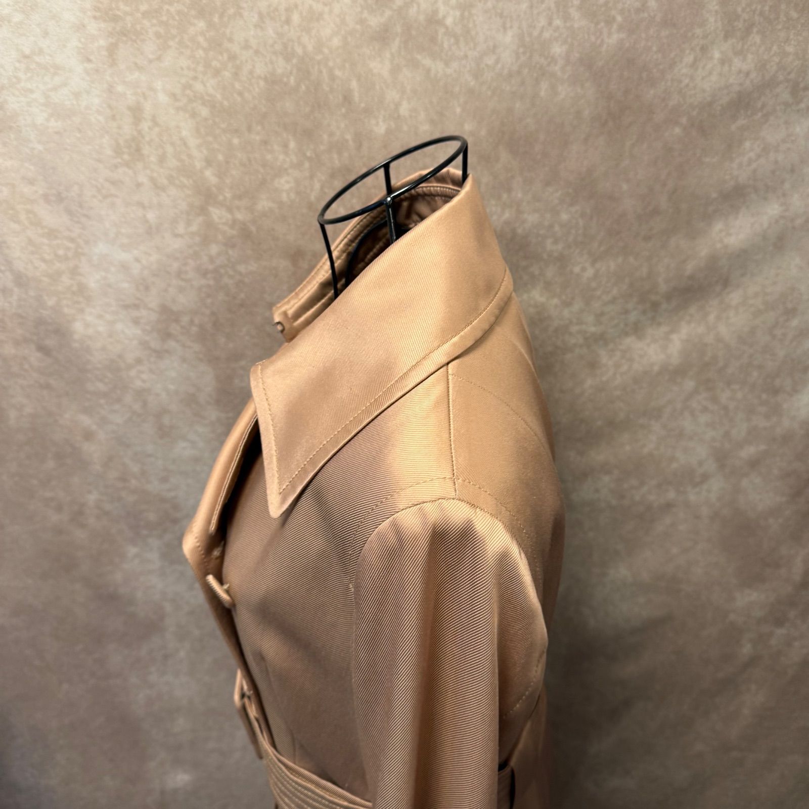 ✨Max Mara マックスマーラ トレンチコート 36 M相当 ピンクベージュ