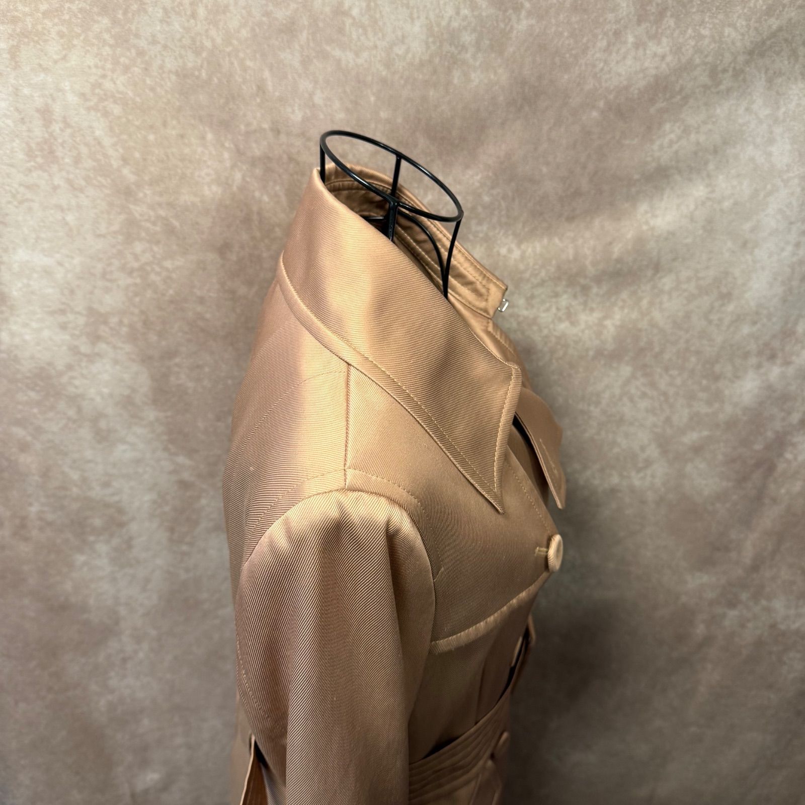 ✨Max Mara マックスマーラ トレンチコート 36 M相当 ピンクベージュ