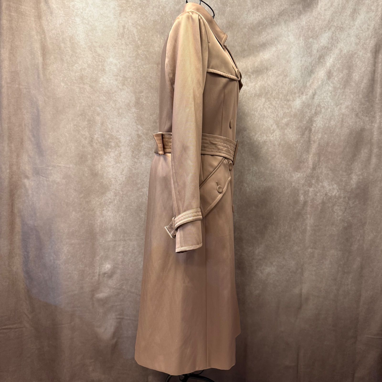 ✨Max Mara マックスマーラ トレンチコート 36 M相当 ピンクベージュ