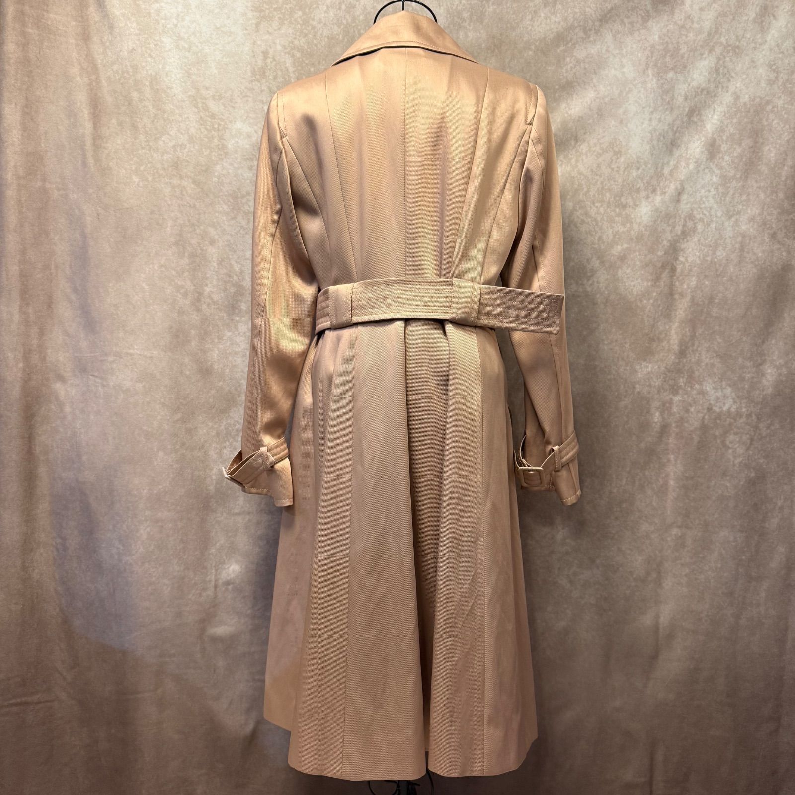 ✨Max Mara マックスマーラ トレンチコート 36 M相当 ピンクベージュ