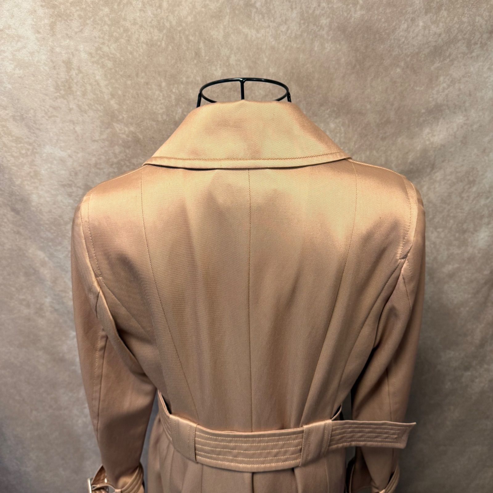 ✨Max Mara マックスマーラ トレンチコート 36 M相当 ピンクベージュ