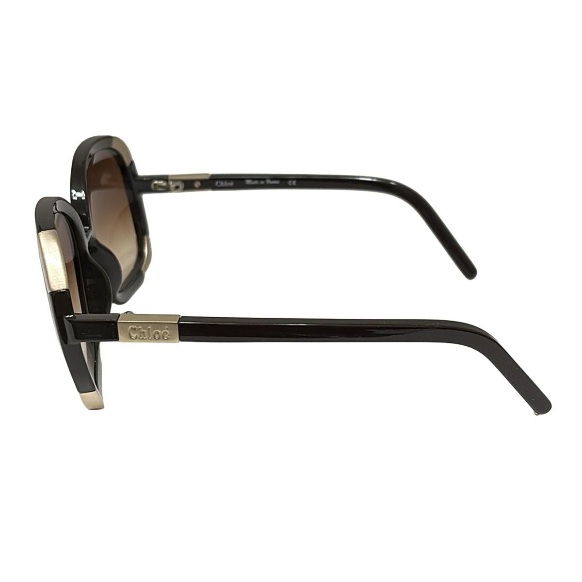 Chloe(クロエ) サングラス - CL2119 ダークブラウン×ゴールド - メルカリ