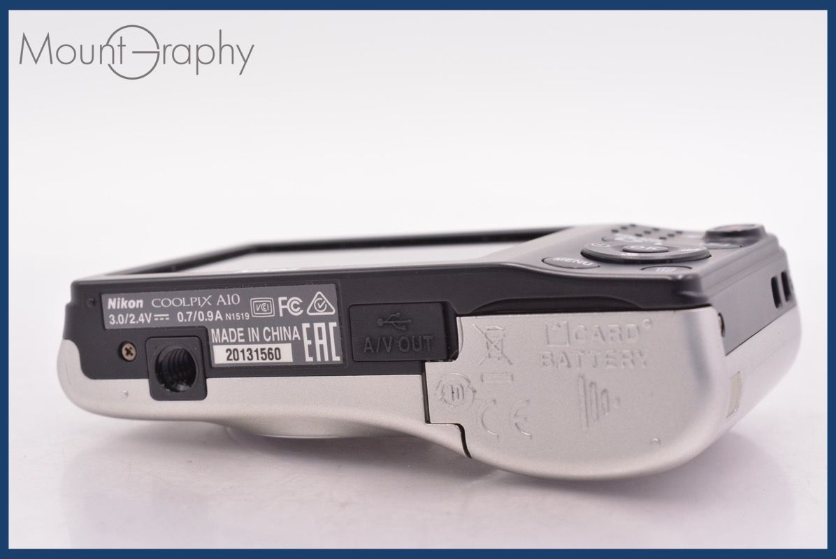 ☆極上美品☆ ニコン Nikon COOLPIX A10 5x 単三電池仕様 ☆完動☆同梱
