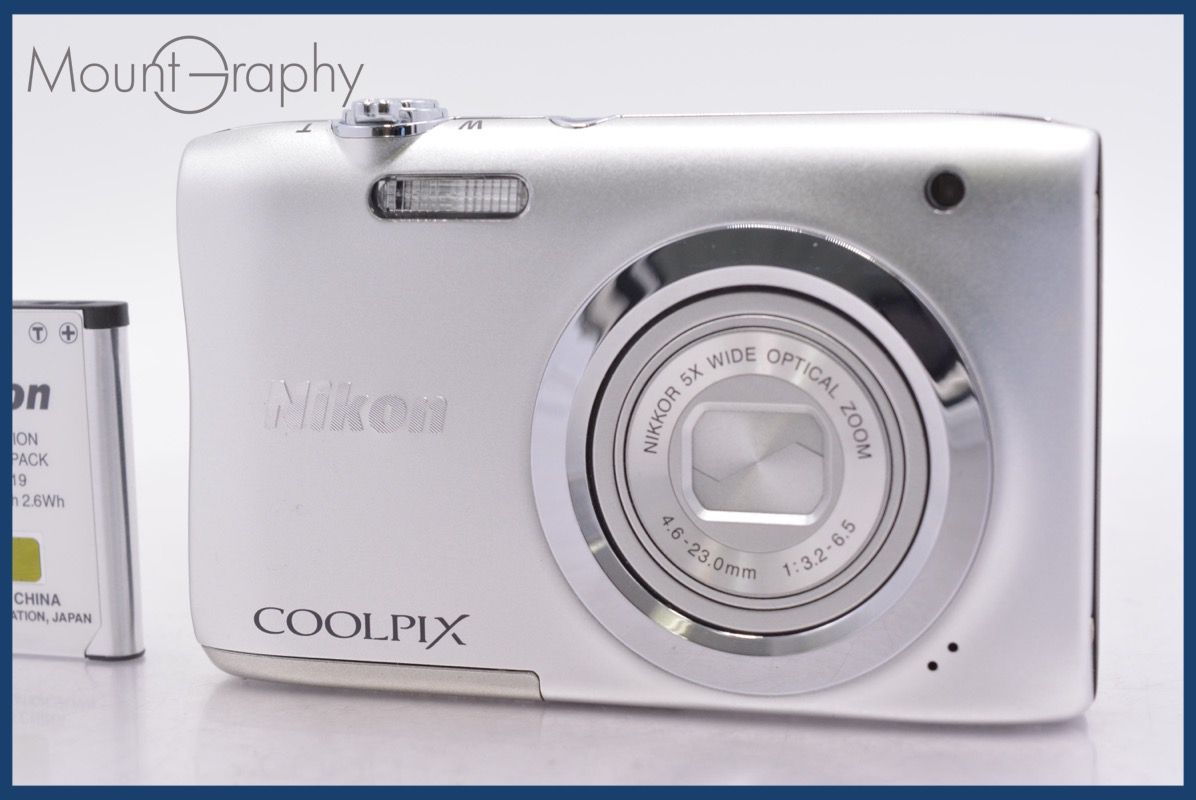 極美品 Nikon 【COOLPIX A100】デジカメ 新品バッテリー付き ニコン COOLPIX A100 [レッド] 価格比較 - 価格.com