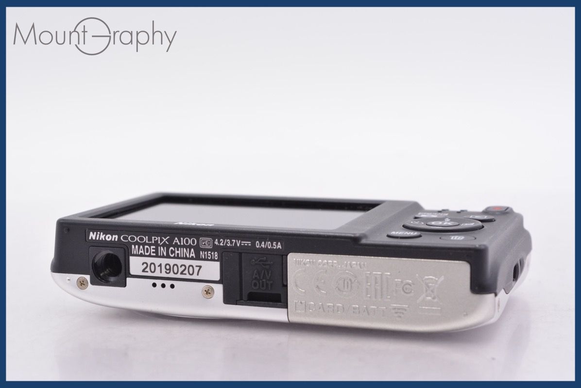 Nikon デジタルカメラ COOLPIX A100 バッテリー２つ付き Nikon デジタルカメラ COOLPIX A100 バッテリー2つ付き Amazon
