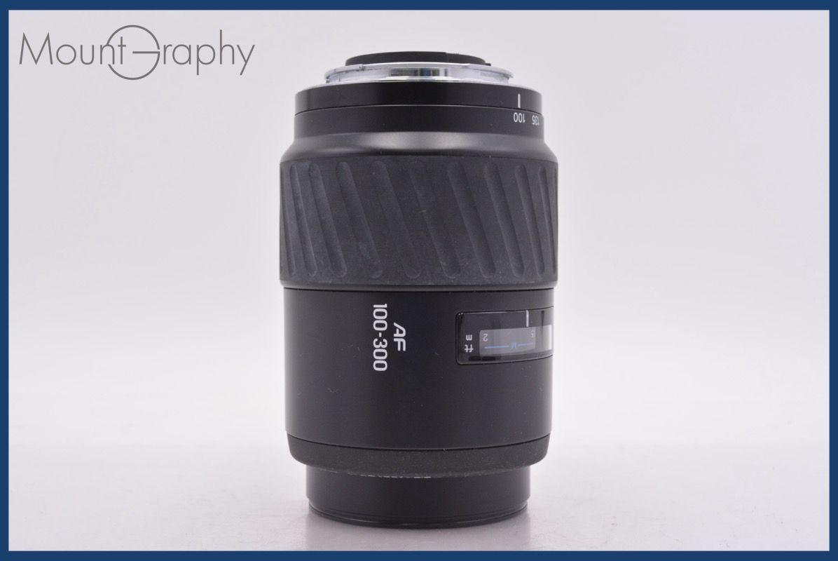  ミノルタ MINOLTA AF ZOOM 100 300 mm F 4 5 6 前後キャップ レンズフィルター付 同梱無料 am 2463 その他 カメラ