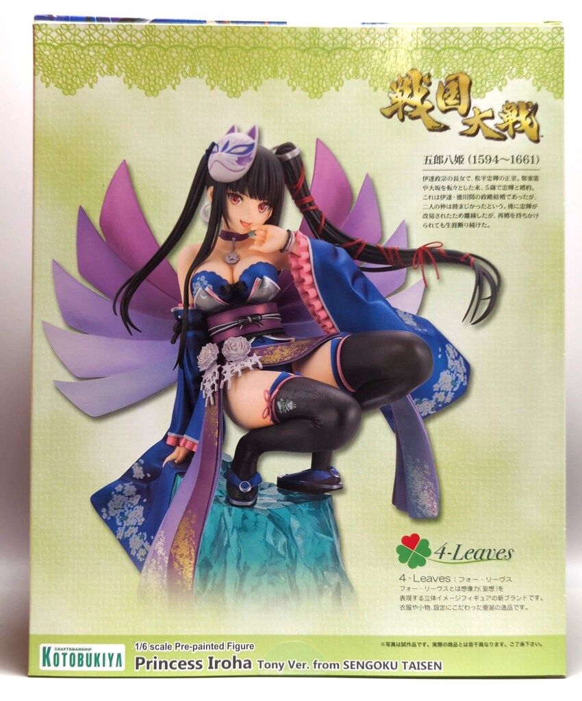 コトブキヤ 4-Leaves 戦国大戦 五郎八姫 Tony Ver. 1 6 PVC