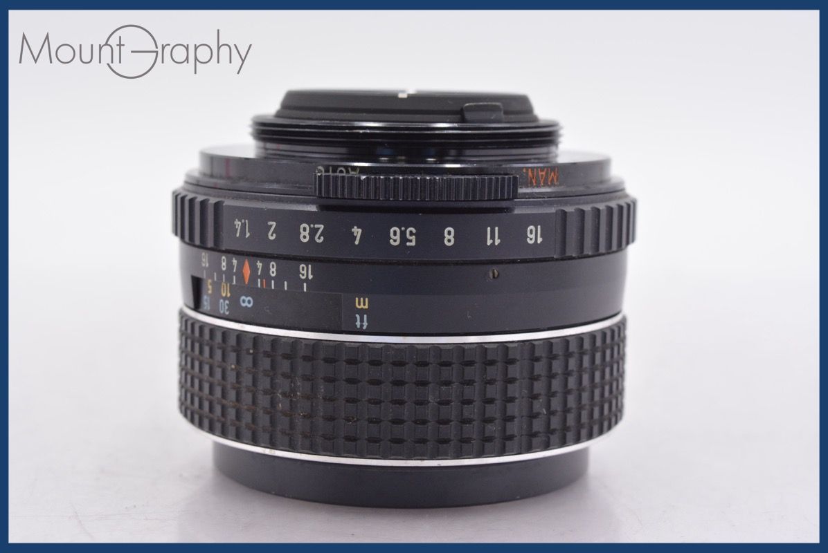 ペンタックス PENTAX SMC TAKUMAR 50 mm F 1 4 前後キャップ レンズフィルター付 同梱無料 am 2513
