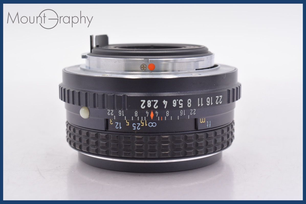 ペンタックス PENTAX SMC M 50 mm F 2 前後キャップ レンズフィルター付 同梱無料 am 2517