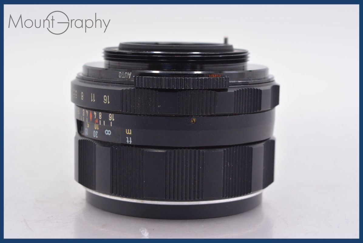 ペンタックス PENTAX Super Takumar 55 mm F 1 8 後期 前後キャップ レンズフィルター付 同梱無料 am 2523