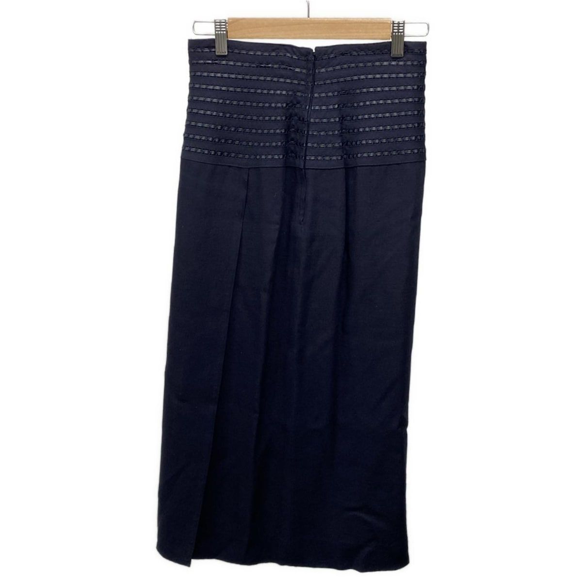 DIOR ChristianDior ディオール クリスチャンディオール ロングスカート サイズM レディース - ダークネイビー