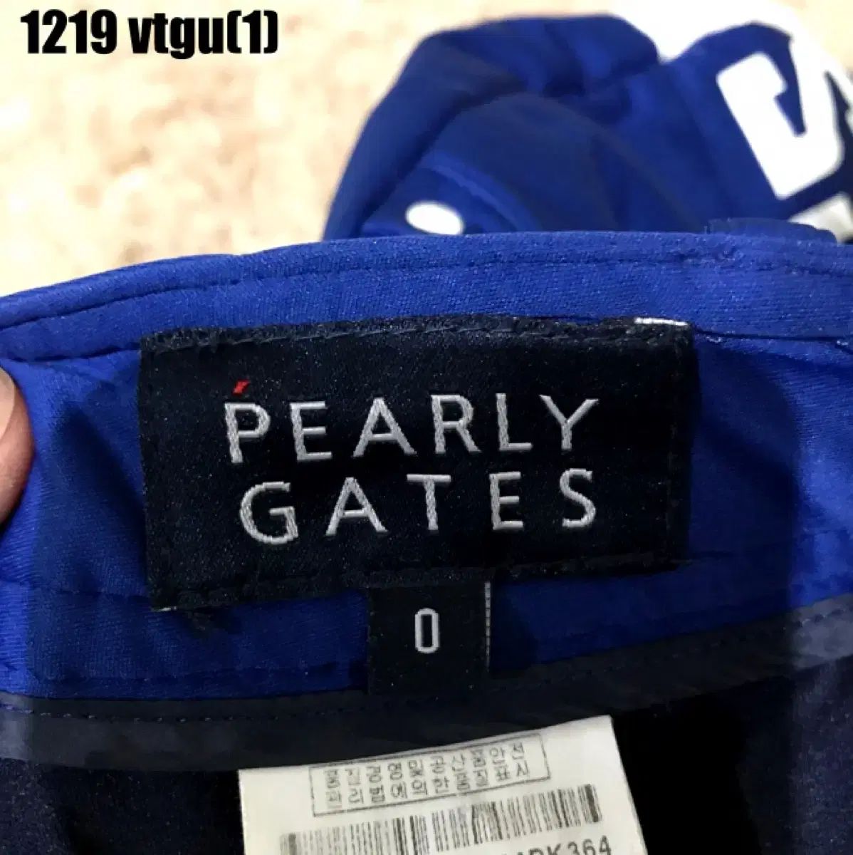 パーリーゲイツ ゴルフ スカート ネイビー 0 1219 - メルカリ