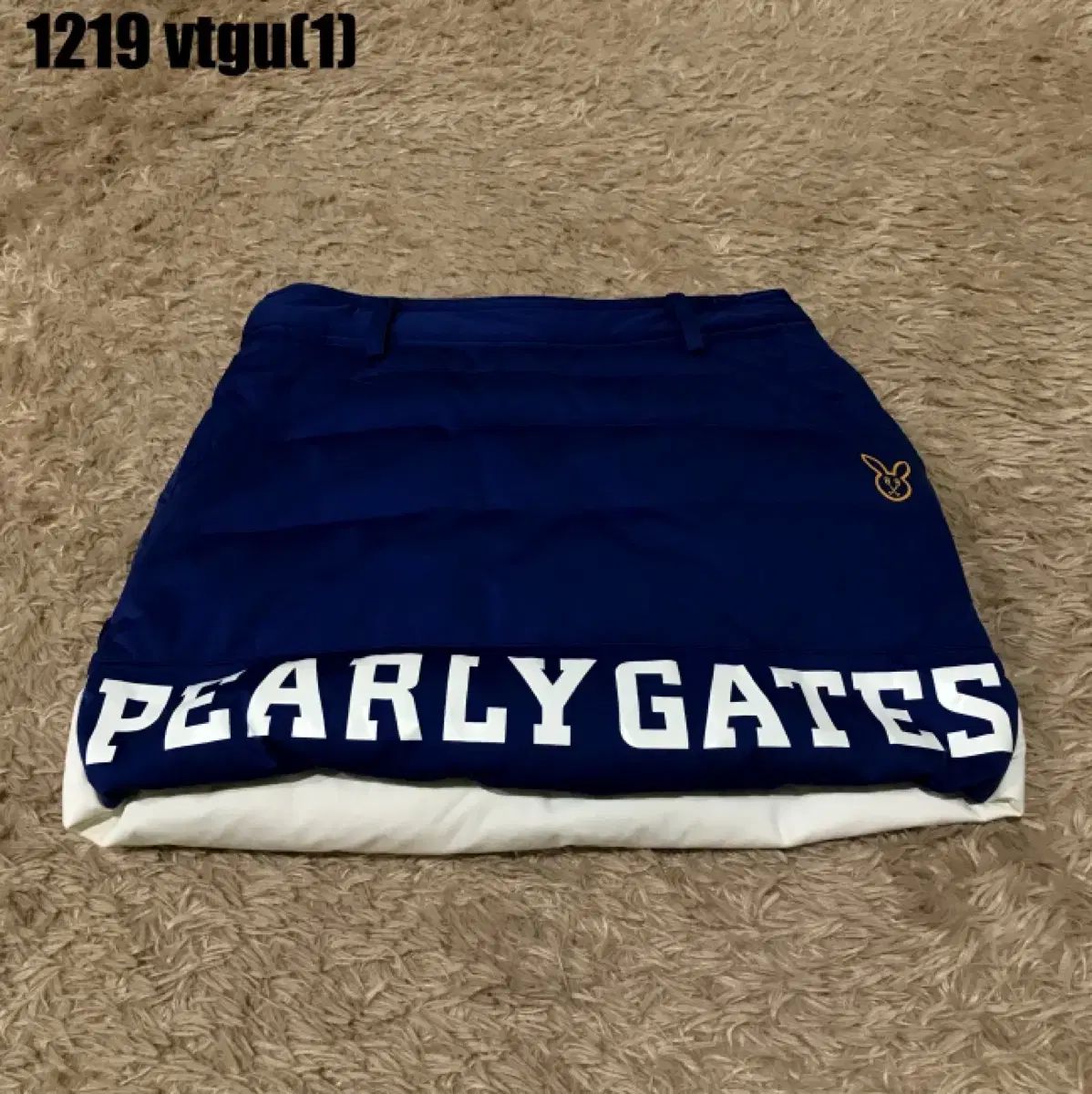 ⛳️ゴルフ　パーリーゲイツ レディース　スカート　ネイビー　1 PEARLY GATES パーリーゲイツ スカート ネイビー系 サイズ：2 ランク