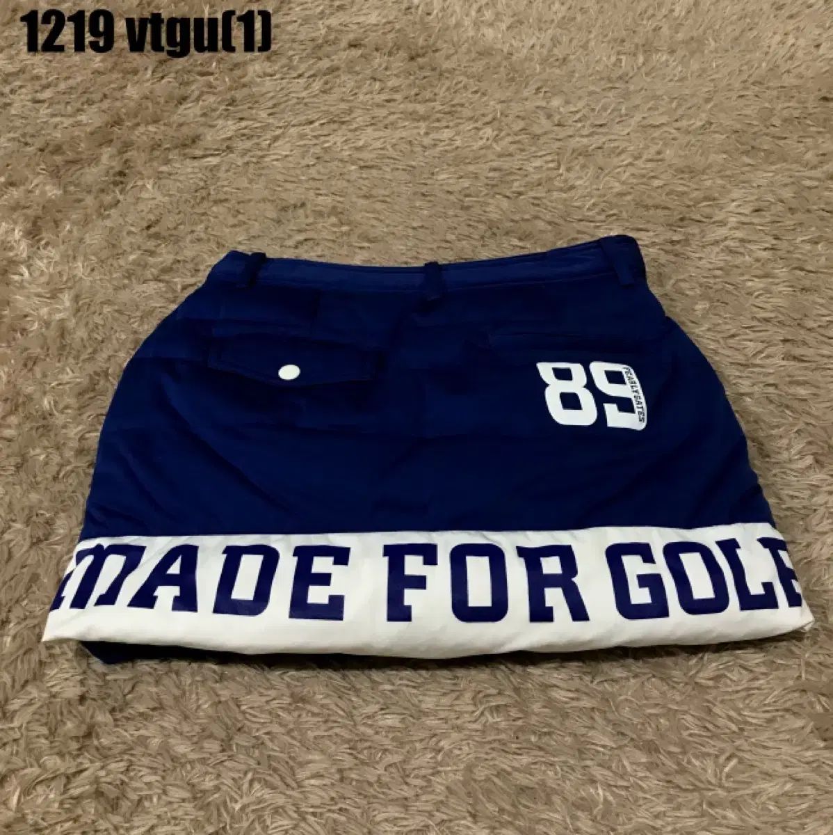 パーリーゲイツ ゴルフ スカート ネイビー 0 1219 - メルカリ