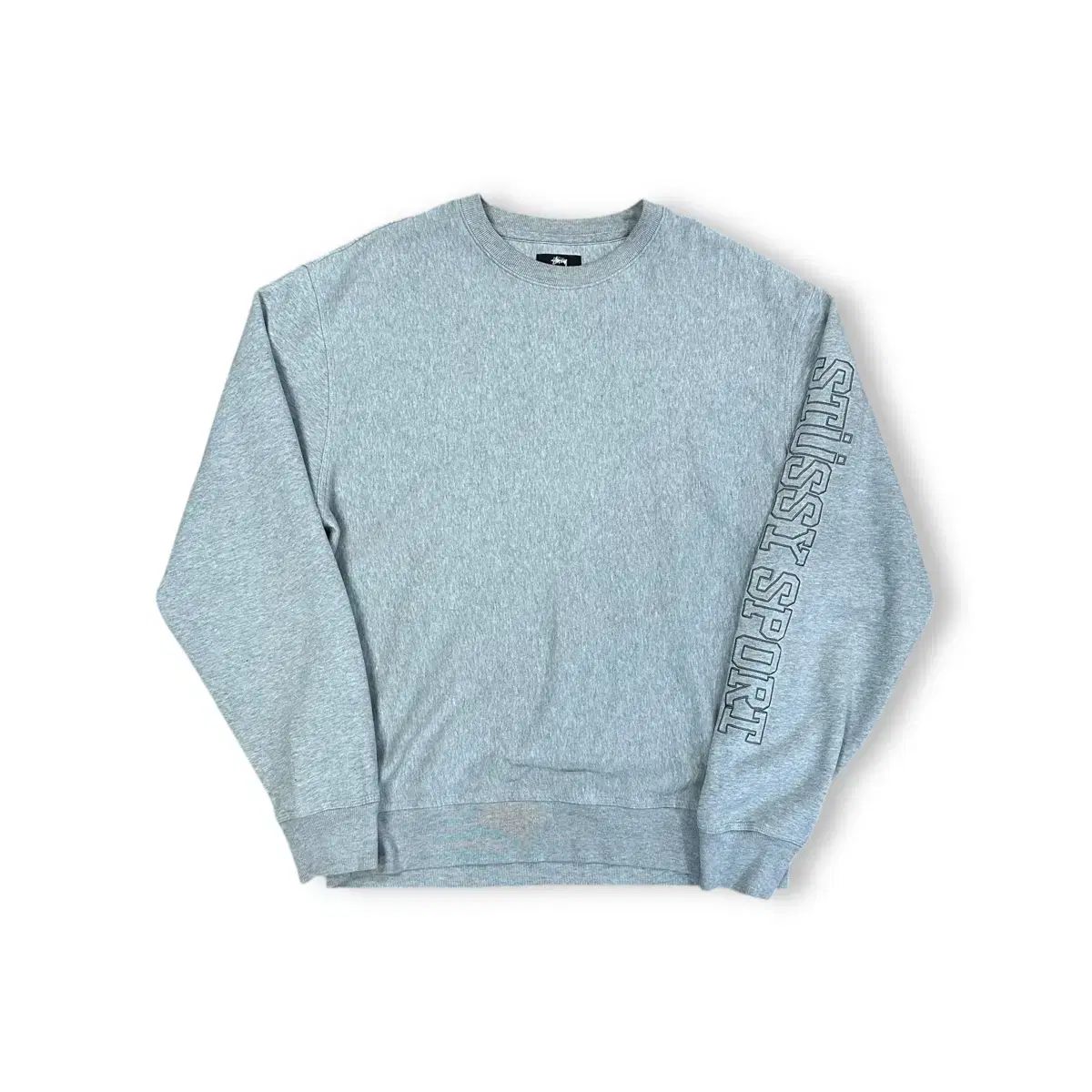 STUSSY スポーツ スウェット グレー - メルカリ