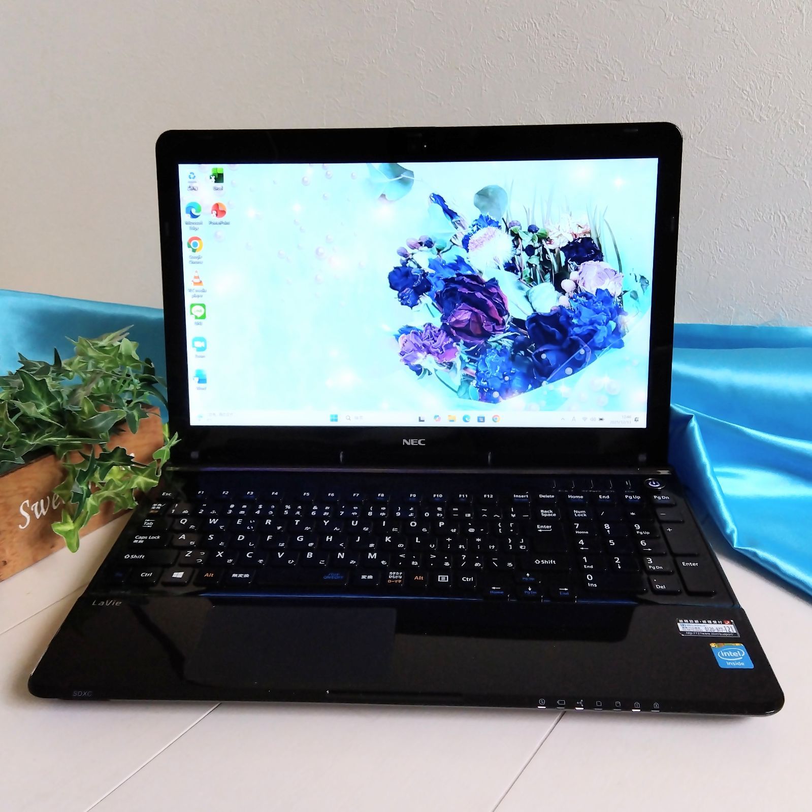 Windows11✨高速SSD✨NECノートパソコン✨カメラ＆Office付きPC✨94