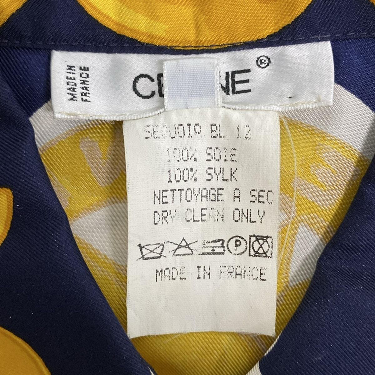 CELINE(セリーヌ) 長袖シャツブラウス サイズ40 M レディース - ダーク